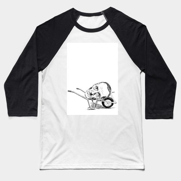 Wheel Burroughs Baseball T-Shirt by TheRatbagCo